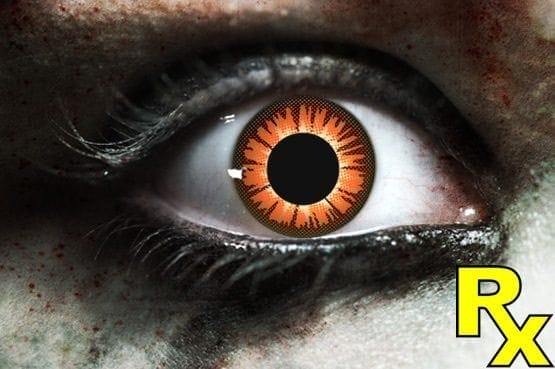 Golden Twilight Gothika Contact Lenses