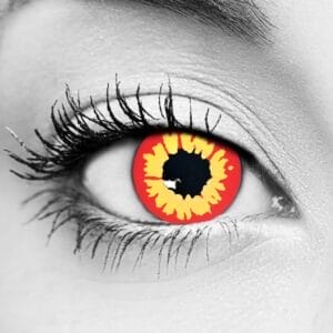 Gothika Red Wolf Gothika Contact Lenses