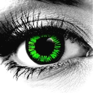 Green ColorMAX Cosmetic Lenses - Pair