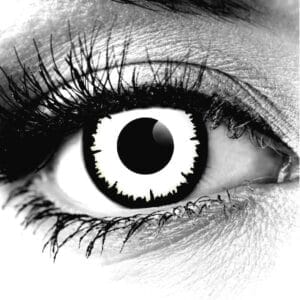 Angelic White Gothika Contact Lenses