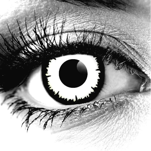 Angelic White Gothika Contact Lenses