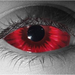 Corvinus W Sclera Contact Lenses - Pair - Hand Painted FX Lenses