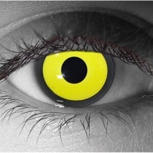 Crow Contact Lenses - Pair - Hand Painted FX Lenses