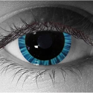 Halo Blue Contact Lenses - Pair - Hand Painted FX Lenses