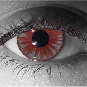 Kabuki Contact Lenses - Pair - Hand Painted FX Lenses