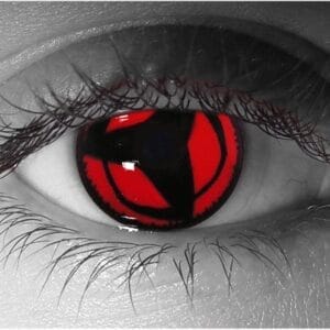 Mangekyo Kakashi Contact Lenses - Pair - Hand Painted FX Lenses