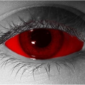 Ouch Sclera Contact Lenses - Pair - Hand Painted FX Lenses