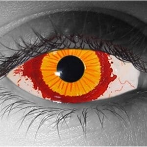 Sith II Sclera Contact Lenses - Pair - Hand Painted FX Lenses