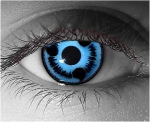 U Itachi Contact Lenses - Pair - Hand Painted FX Lenses