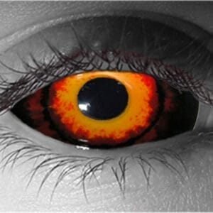 Zabos Sclera Contact Lenses - Pair - Hand Painted FX Lenses
